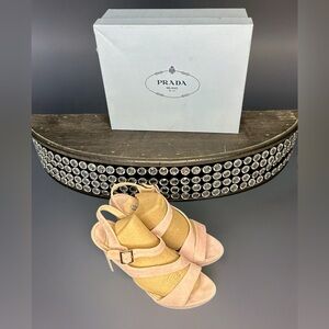 Prada Women's Pink Sandals
